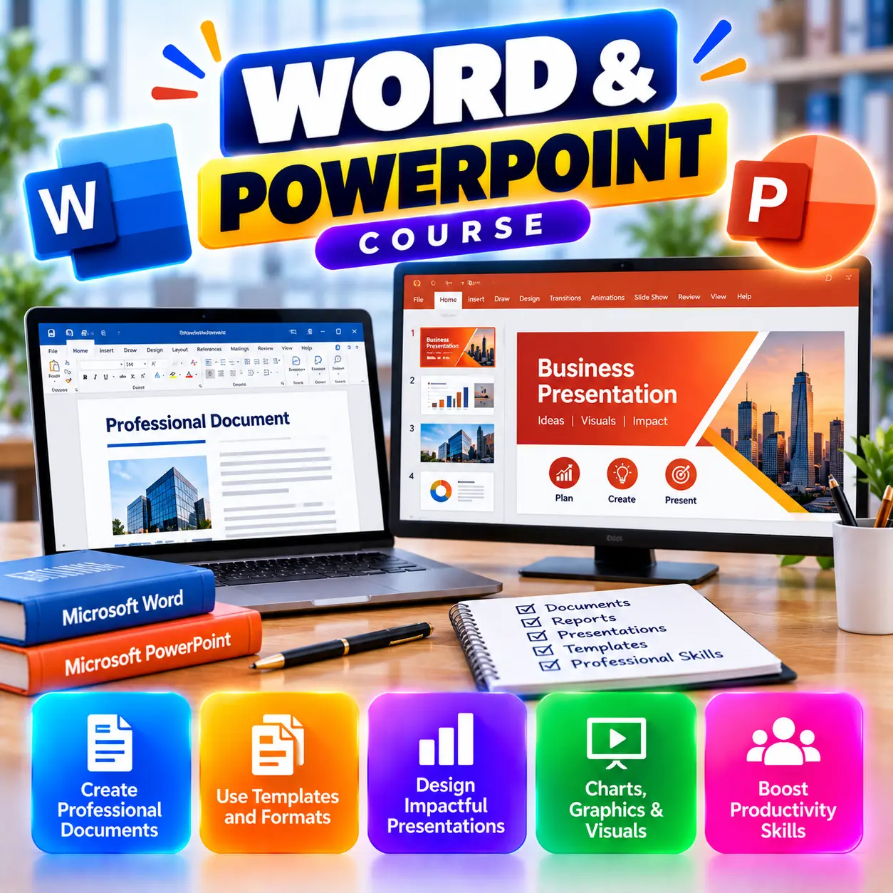 MS Word and PowerPoint for Office