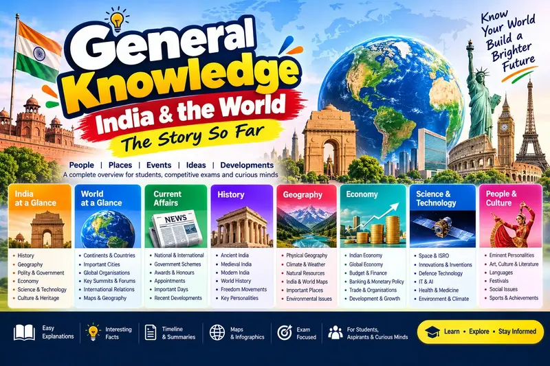 General Knowledge: India & the World, The Story So Far